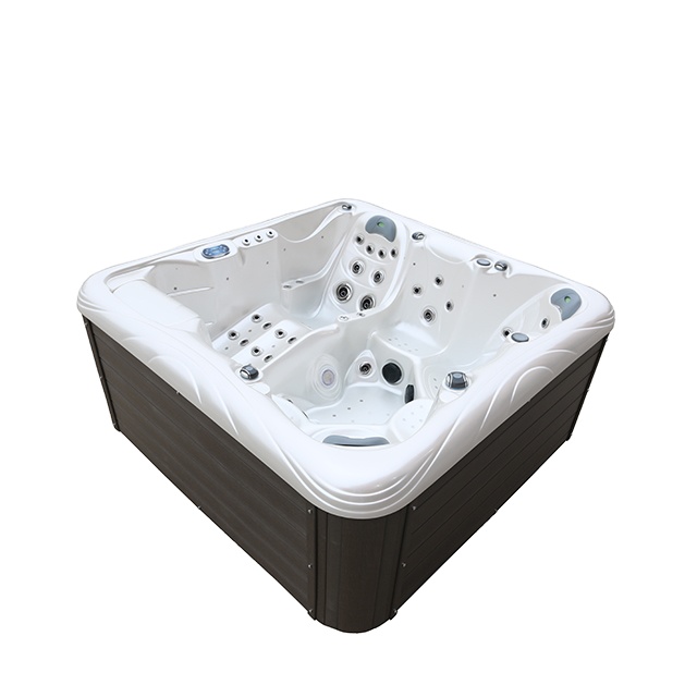 Hot Tub - Outdoor-Whirlpool, 5-Personen 2180x2180x900mm USA Aristech Acryl-Massagebadewanne,
