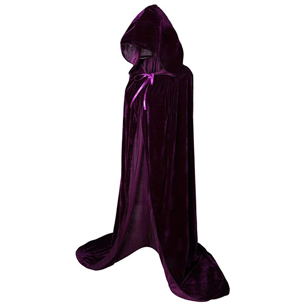 Bathrobe - Halloween Umhänge Gothic Kapuzenumhang Erwachsene Elf
