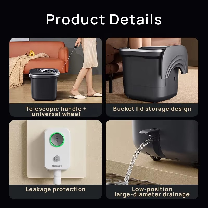 Tragbares elektrisches Fußmass – Foot Spa Bewertung und Preis