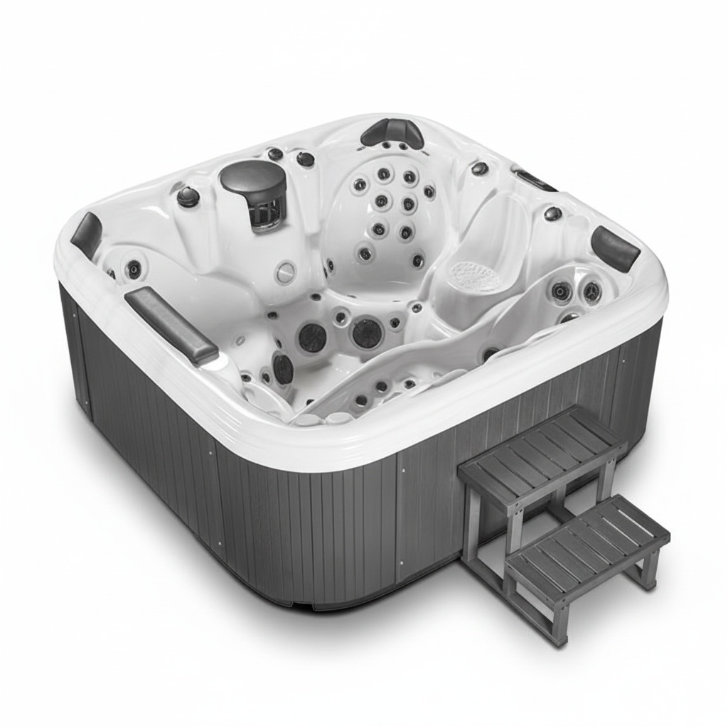 6-Personen-Whirlpool, Langlebi – Hot Tub Bewertung und Preis