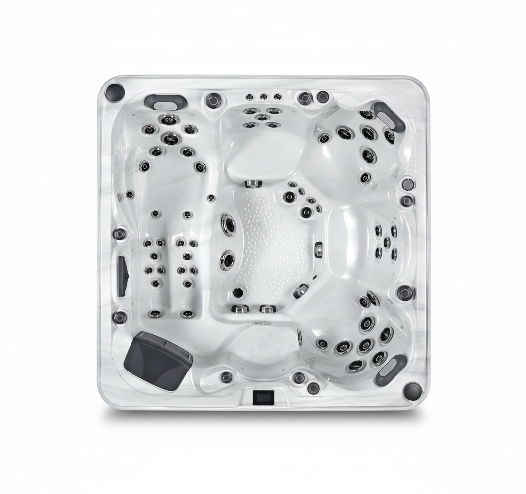 Outdoor-Whirlpool mit US Arist – Hot Tub Bewertung und Preis