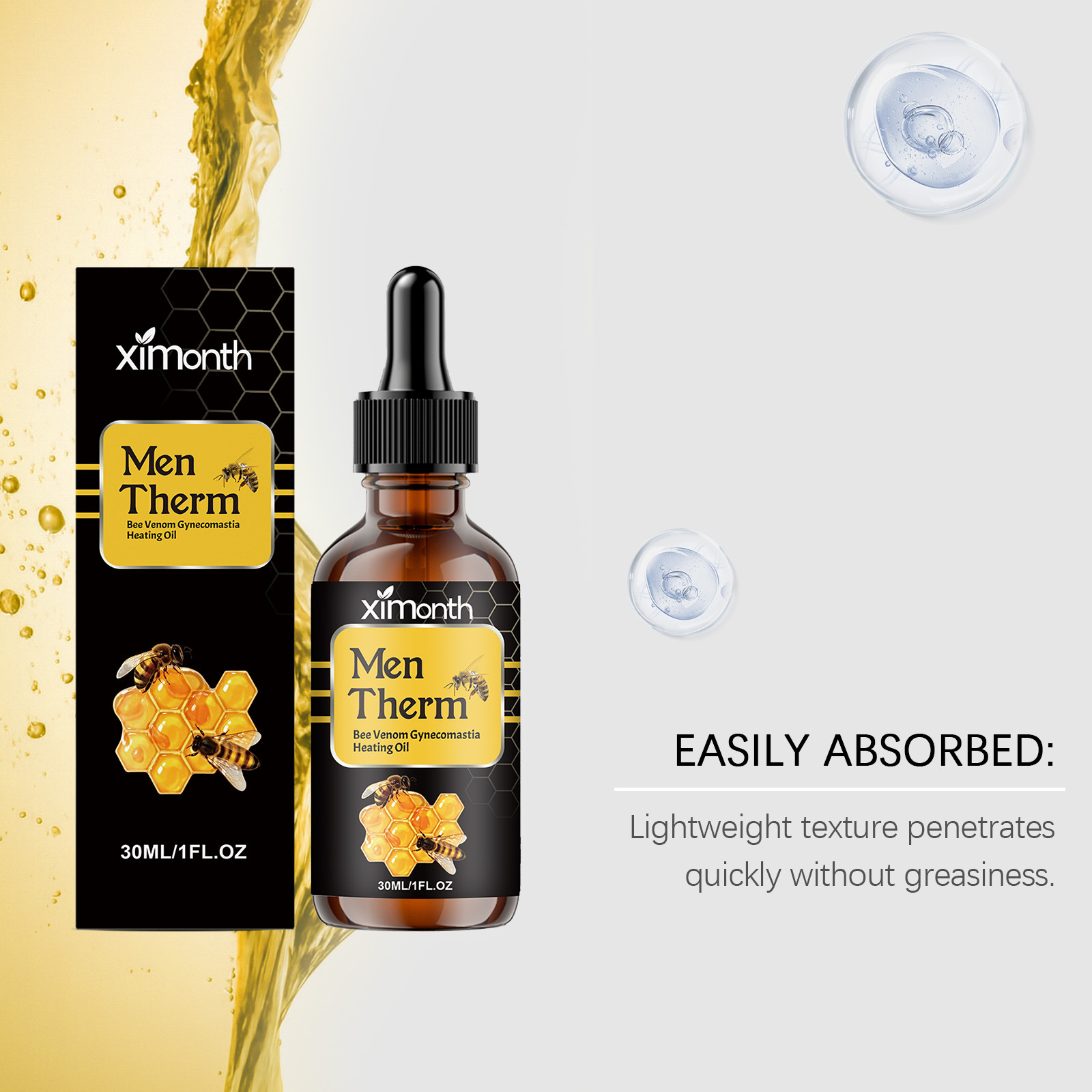 30ml Männer-Brustformendes Ser – Body Oil Bewertung und Preis