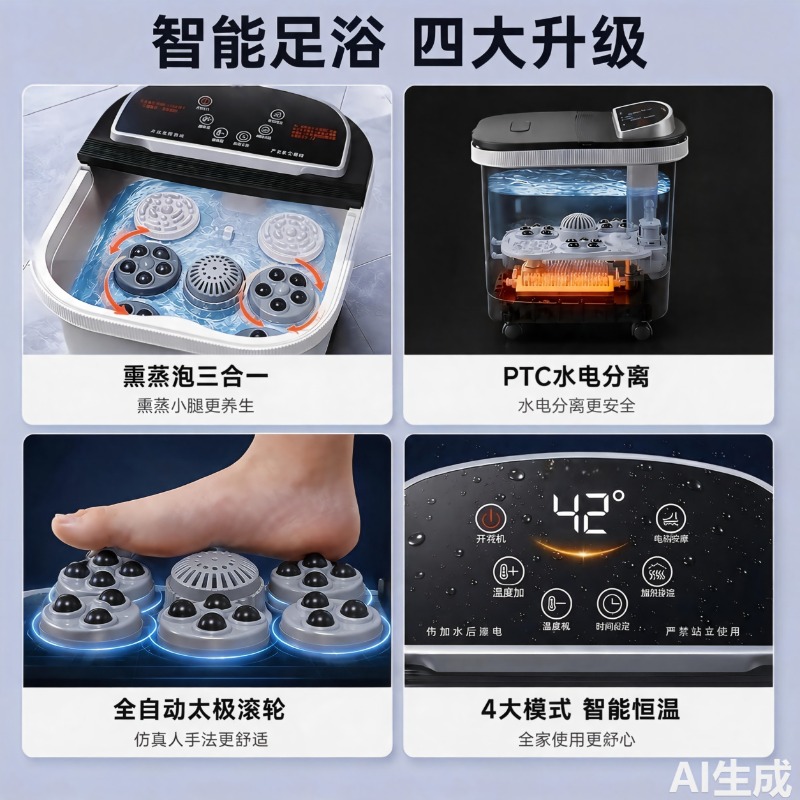 Elektrischer Fußbadewannenbehä – Foot Spa Bewertung und Preis