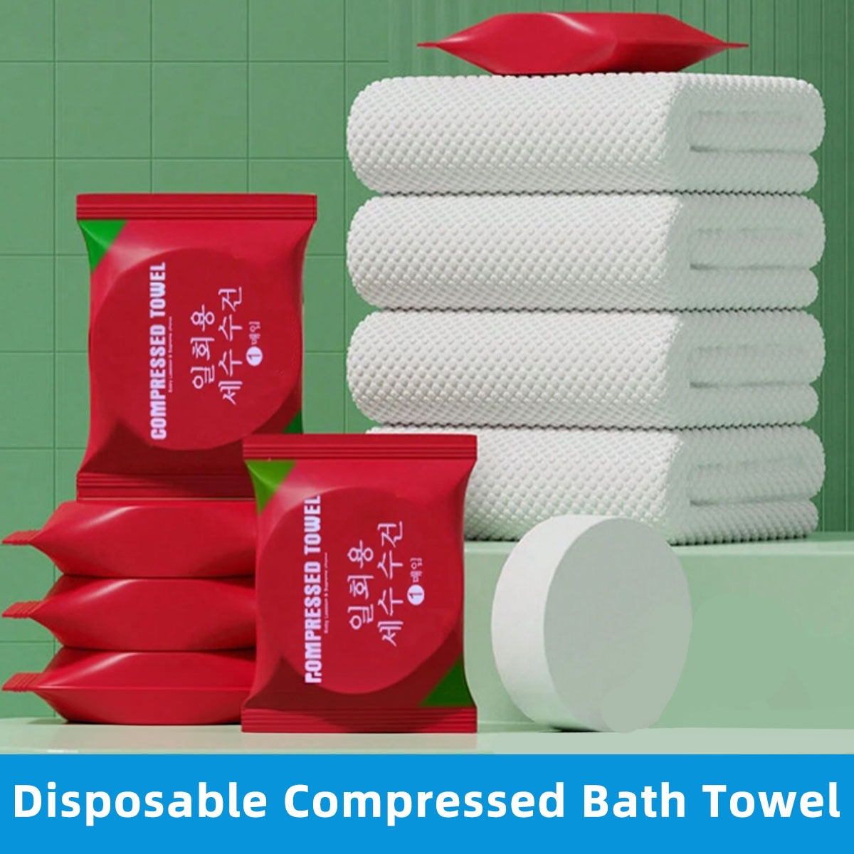 Einweg-Kompressions-Badetuch 7 – Spa Towel Bewertung und Preis