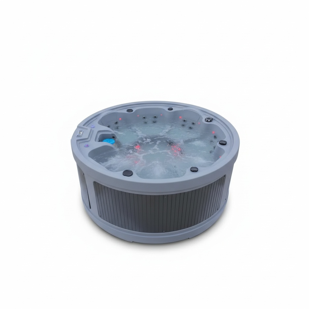 7-Personen-Whirlpool, Runder M – Hot Tub Bewertung und Preis